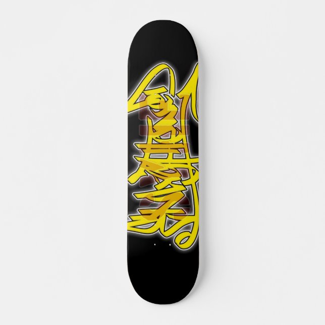 Enlightened Graffiti deck Skateboard (Front)