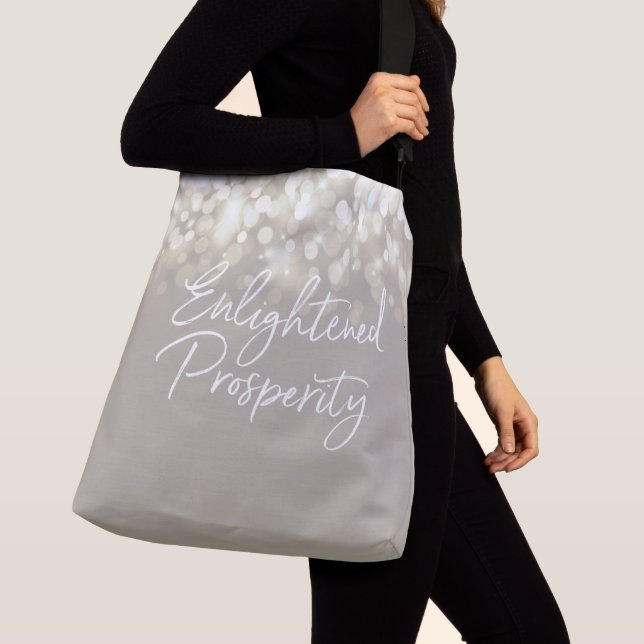 Enlightened Prosperity All Over Print Tote (Close Up)