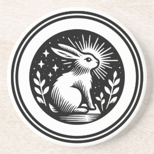 Enlightened Rabbit Coaster
