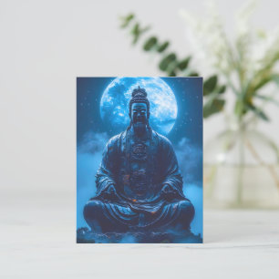 Enlightenment in Blue Postcard