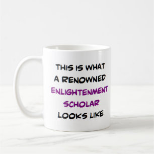 enlightenment scholar, awesome coffee mug
