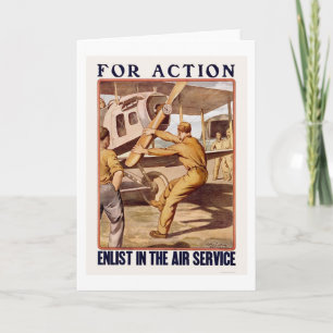 Enlist in the Air Service Card