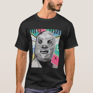Enmascarado Plata Mexican Wrestler Legend El Santo T-Shirt