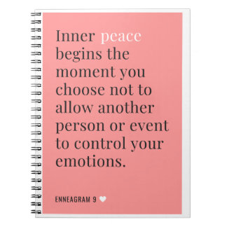 Enneagram 9 Notebook