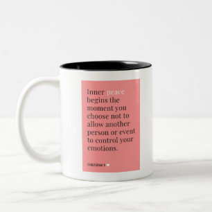 Enneagram 9 Notebook Two-Tone Coffee Mug