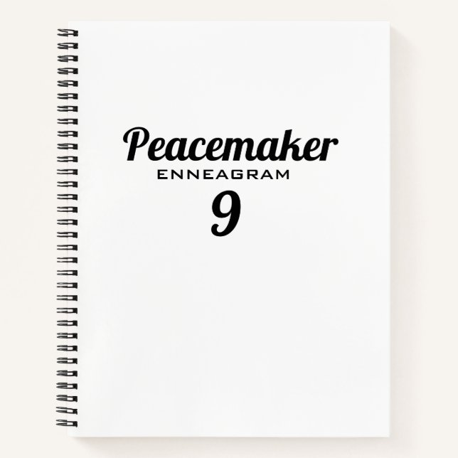 Enneagram nine Peacemaker Journal (Front)