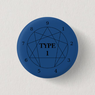 Enneagram Type 1 Button