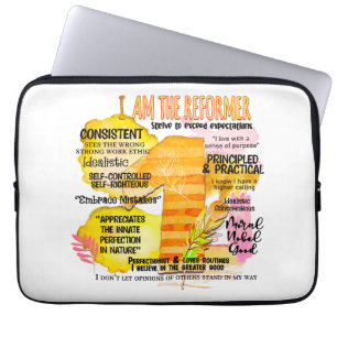 Enneagram Type 1 - I Am The Reformer Laptop Sleeve