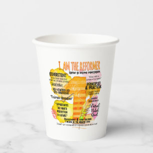 Enneagram Type 1 - I Am The Reformer Paper Cups