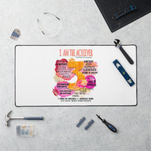 Enneagram Type 3 - I Am The Achiever Desk Mat