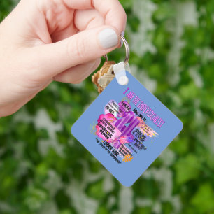 Enneagram Type 4 - I Am The Individualist Key Ring