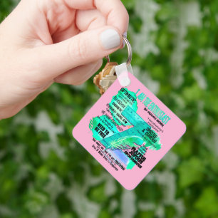 Enneagram Type 7 - I Am The Enthusiast Key Ring