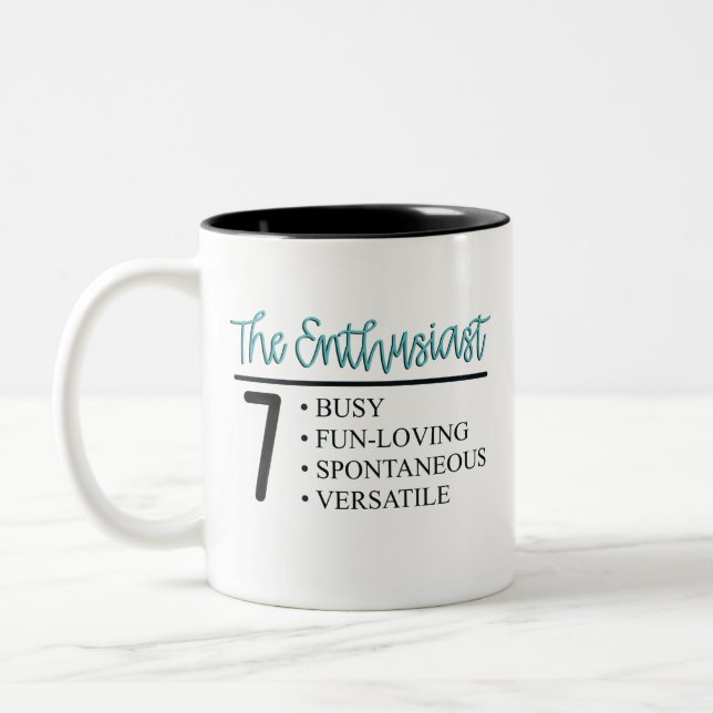 Enneagram Type 7 Mug (Left)