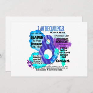 Enneagram Type 8 - I Am The Challenger Holiday Card