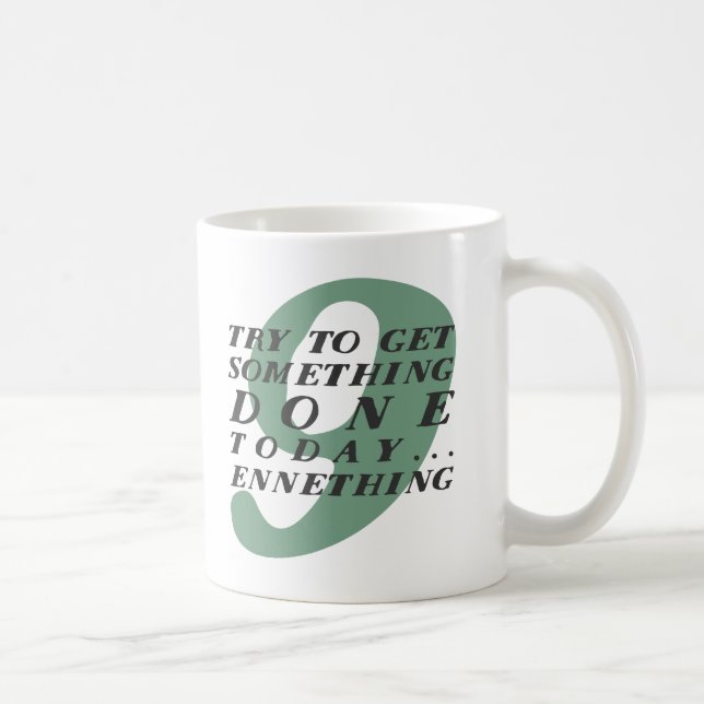 Enneagram Type 9 Funny Mug (Right)