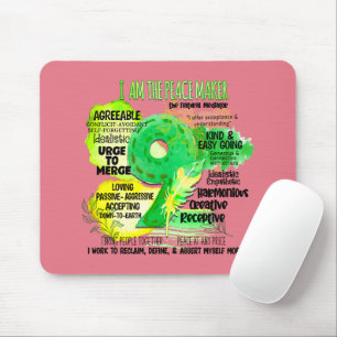 Enneagram Type 9 - I Am The Peace Maker Mouse Pad