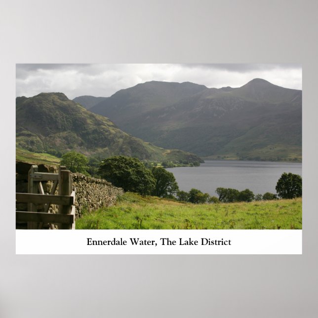 Ennerdale Water, The English Lake District Poster (Front)