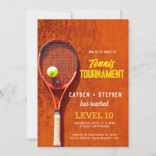 ennis Country Club Engagement Invitation