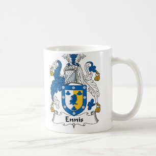 Ennis Family Crest Coffee Mug