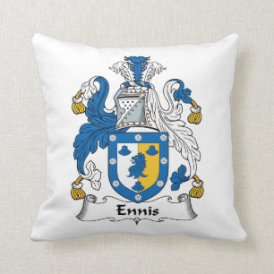 Ennis Family Crest Cushion
