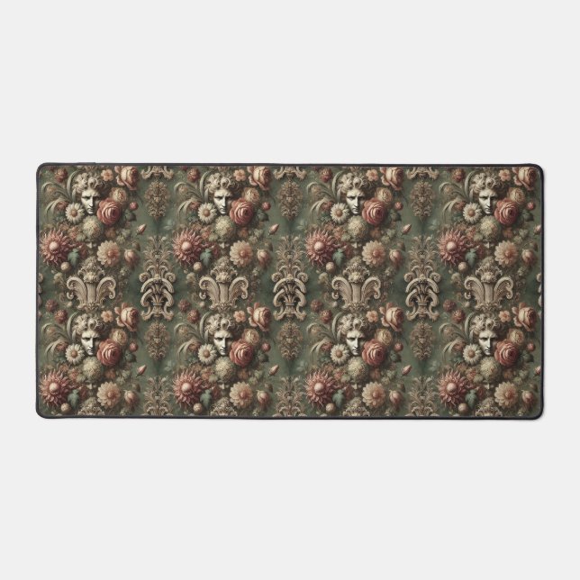 Ennui Elegance – Gothic Victorian Desk Mat (Front)