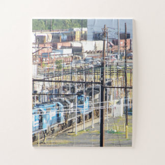 Enola  Railroad Yard , Harrisburg Pennsylvania     Jigsaw Puzzle