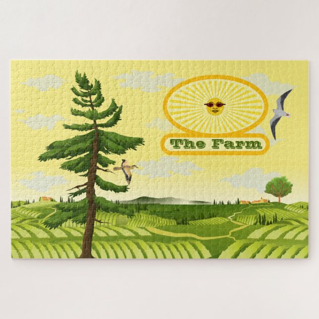 Enormous Farm Jigsaw Puzzle (Horizontal)