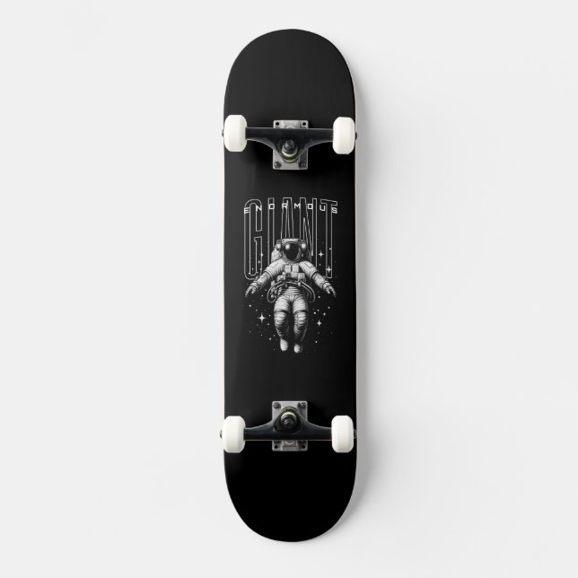Enormous Giant Decks : Astronaut in space Skateboard (Front)
