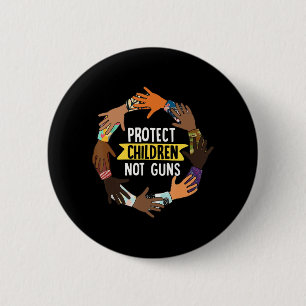 Enough End Gun Violence Awareness Day Wear Orange  6 Cm Round Badge