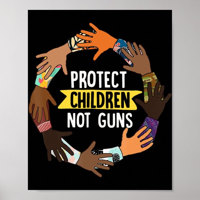 Enough End Gun Violence Awareness Day Wear Orange  Poster (Front)