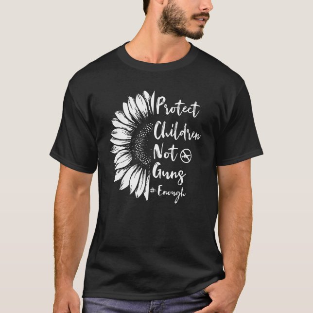 Enough End Gun Violence Awareness Day Wear Orange  T-Shirt (Front)