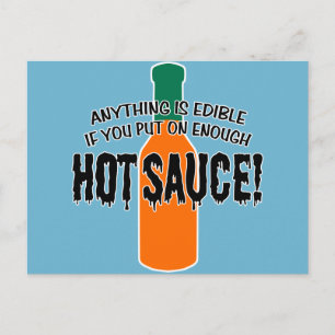 Enough Hot Sauce Postcard