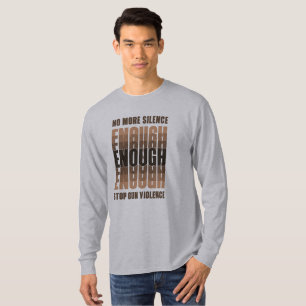 Enough Men's Long Sleeve T-Shirt