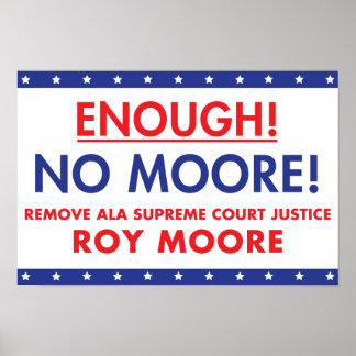 Enough! No Moore! Poster