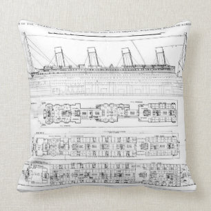 Enquiry into the Loss of the Titanic: Cross sectio Cushion