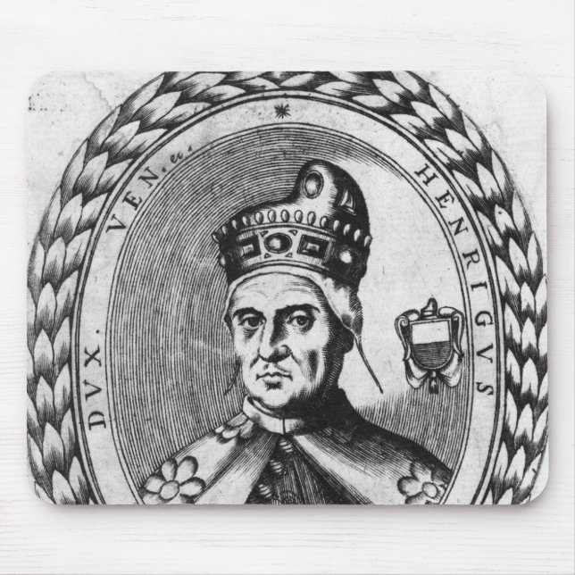Enrico Dandolo Mouse Pad (Front)