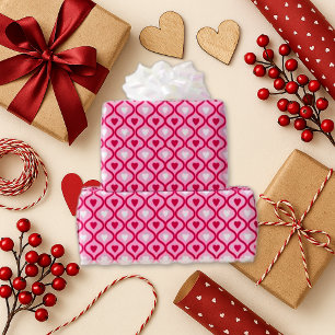 Enrobed Hearts Wrapping Paper