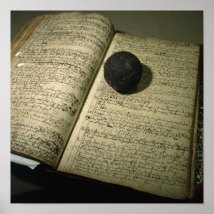 Enrolment book form the time of the Battle Poster