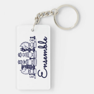 Ensemble Acrylic Keychain