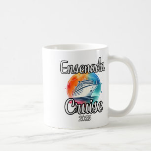 Ensenada Cruise 2025 Matching Family Vacation Men Coffee Mug