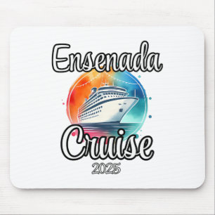 Ensenada Cruise 2025 Matching Family Vacation Men Mouse Pad