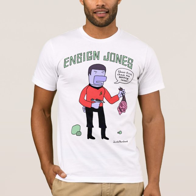 Ensign Jones w/Signature T-Shirt (Front)