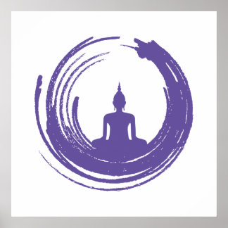 Ensō Budha Buddhism Zen Spirituality Poster