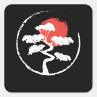 Enso Cirle Bonsai Tree Japanese Zen Gift