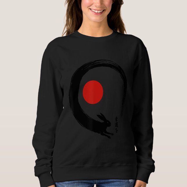 Enso Rabbit Sweatshirt (Front)