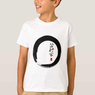 Enso with Japanese for "Artist" T-Shirt