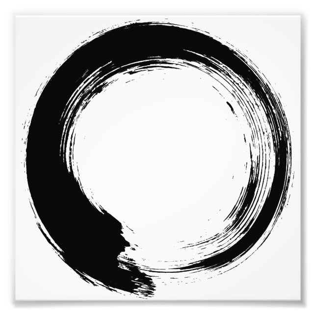 Enso Zen Circle Photo Print (Front)