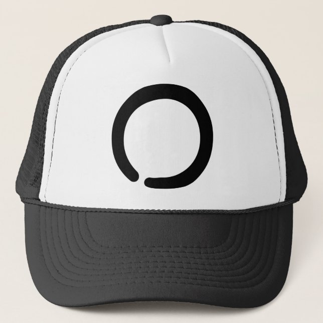 Enso Zen Symbol Trucker Hat (Front)