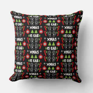 ENT Doctor Christmas  Cushion