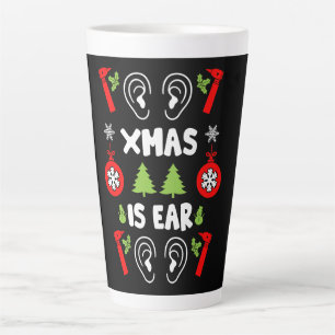 ENT Doctor Christmas  Latte Mug